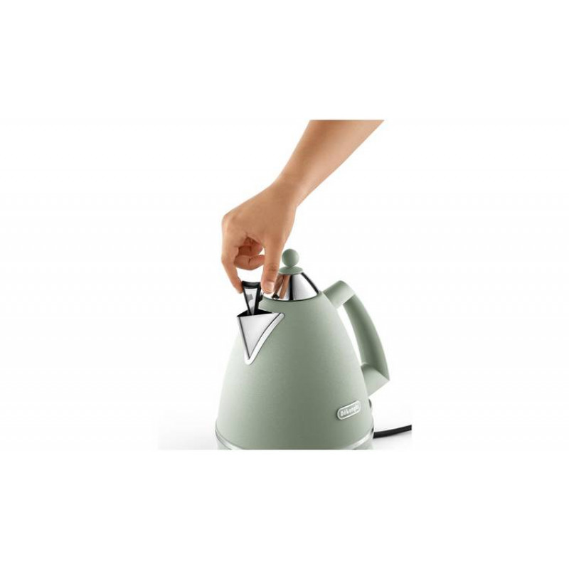 DeLonghi KBX3016.GR Argento Flora 3kw Cordless Jug Kettle Green GMV