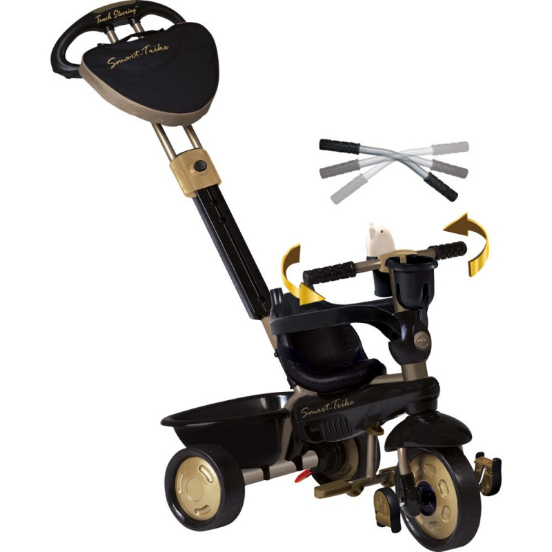 Smart trike black and gold sale