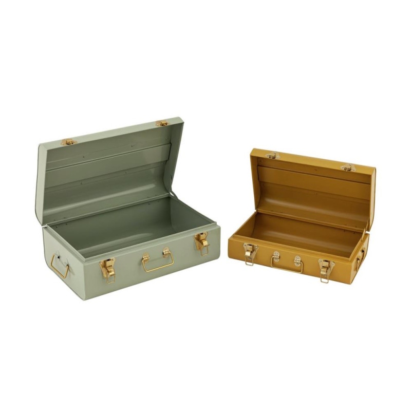 Habitat Artisan 2 Pack Storage Trunks Multicoloured Storage Units