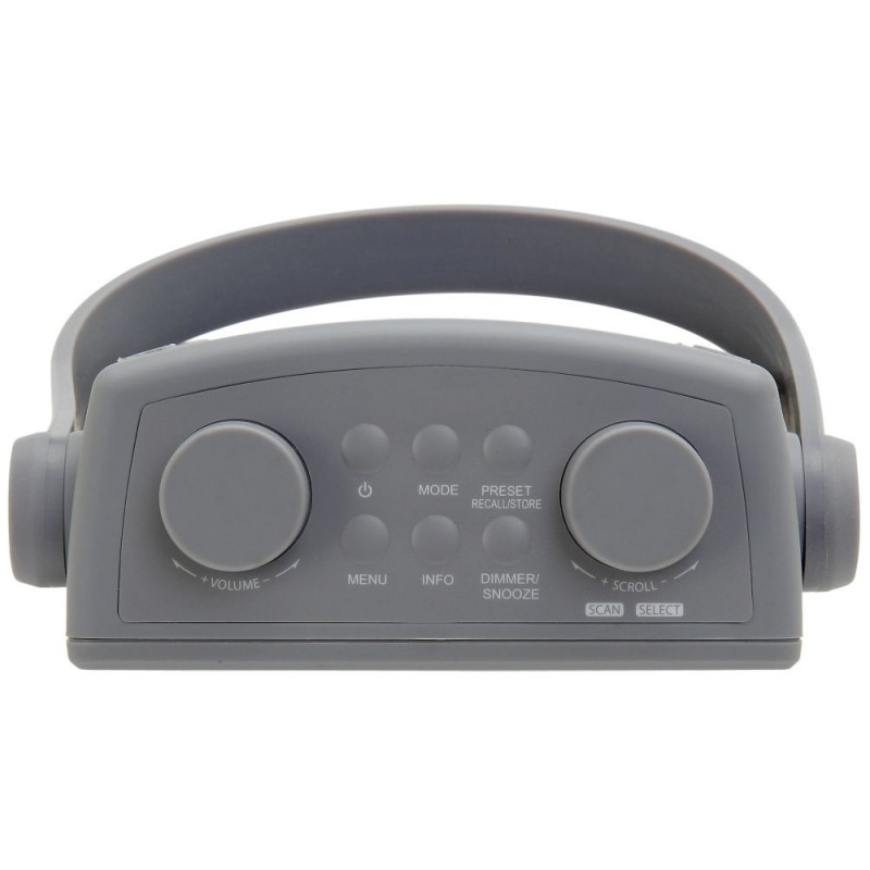 Bush All Weather Rechargeable Bluetooth DAB Radio Grey DAB Digital