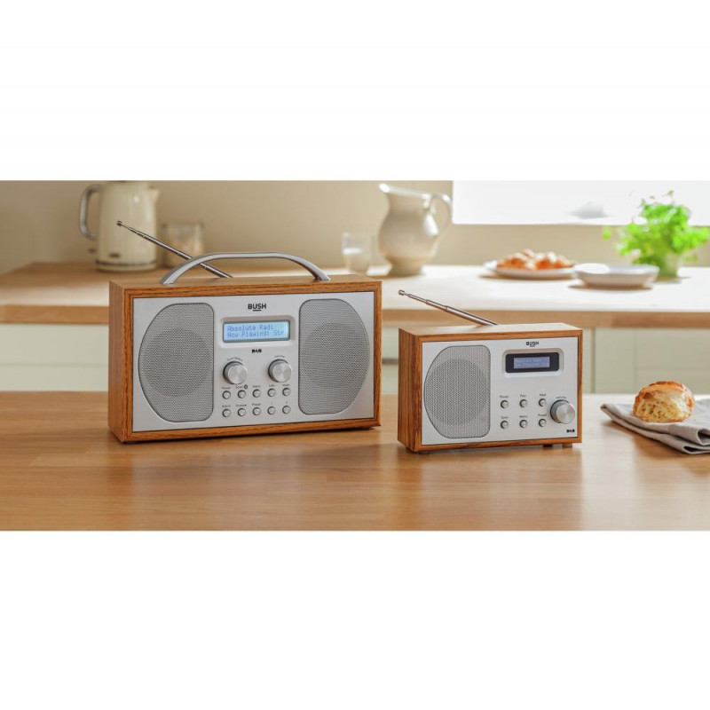 Bush Wooden Fun DAB Radio (Unit Only) DAB Digital Radios Home Audio Audio & Video GMV Trade