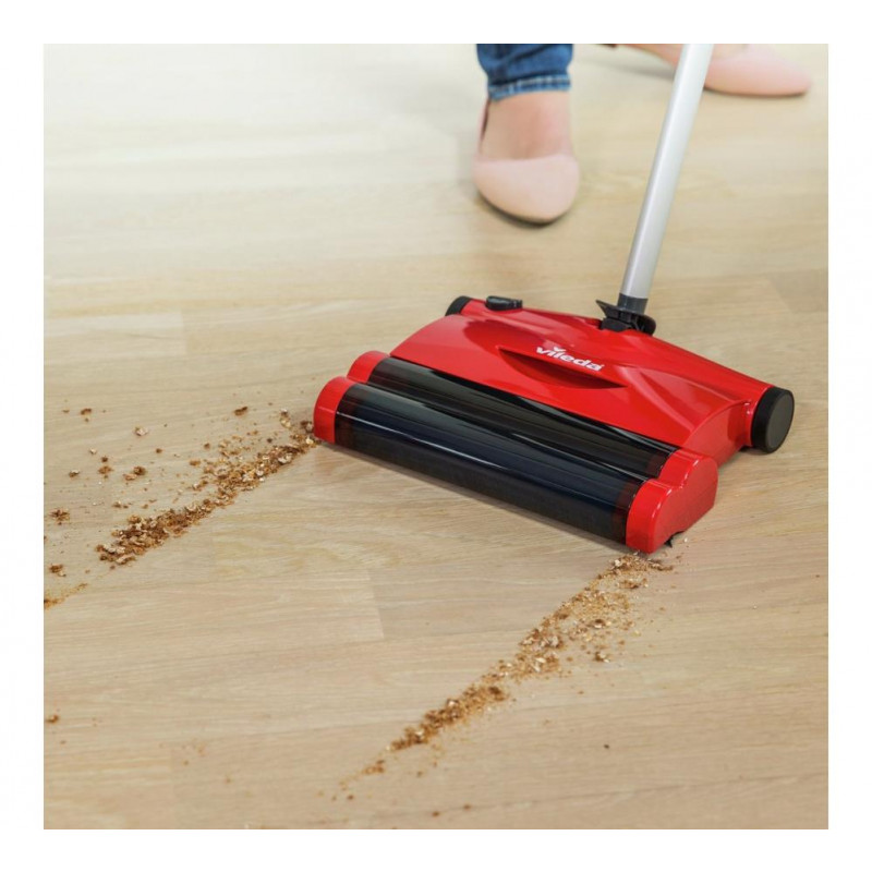 Vileda Easy Sweep Rechargeable Cordless Carpet Sweeper Handheld