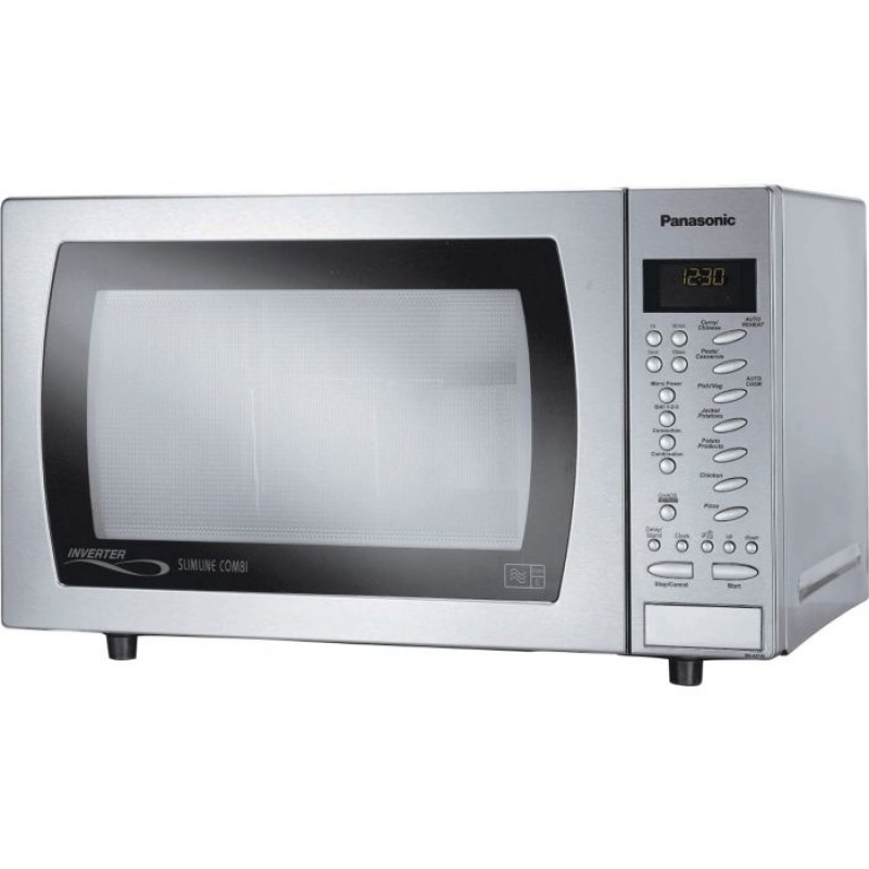 Panasonic 27L Slimline Combination Microwave 1000w Stainless Steel