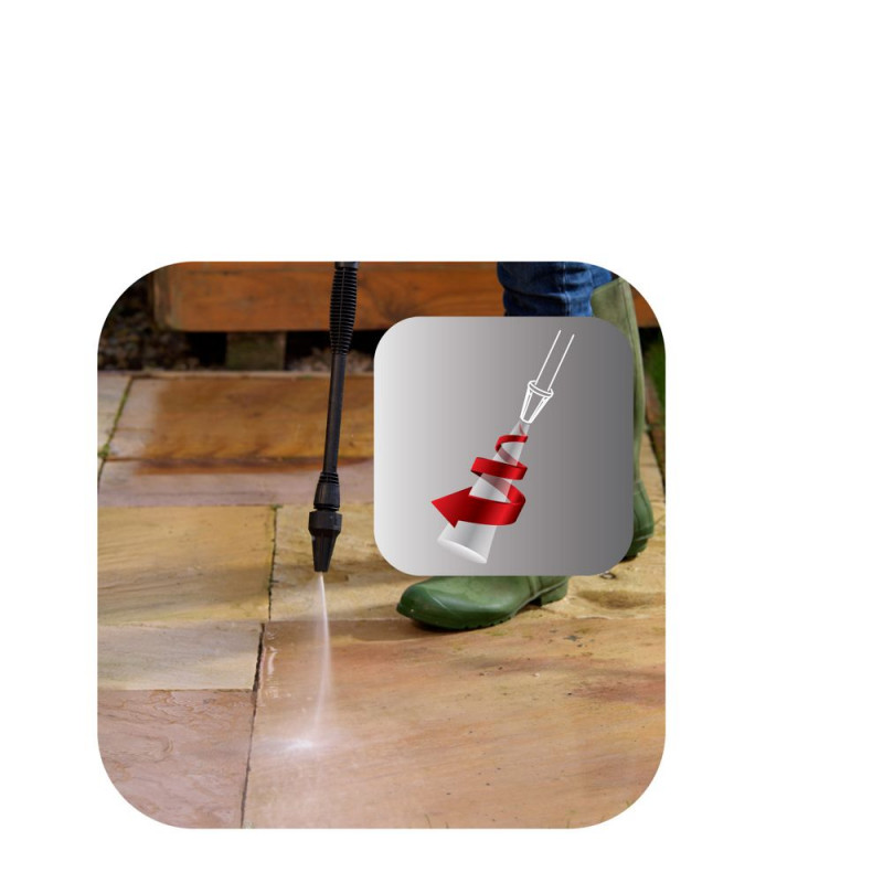 Qualcast Pressure Washer 1800W (No Brushes & No Bottle) Pressure