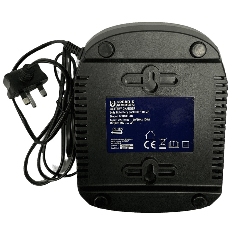 Spear and jackson 40v battery clearance