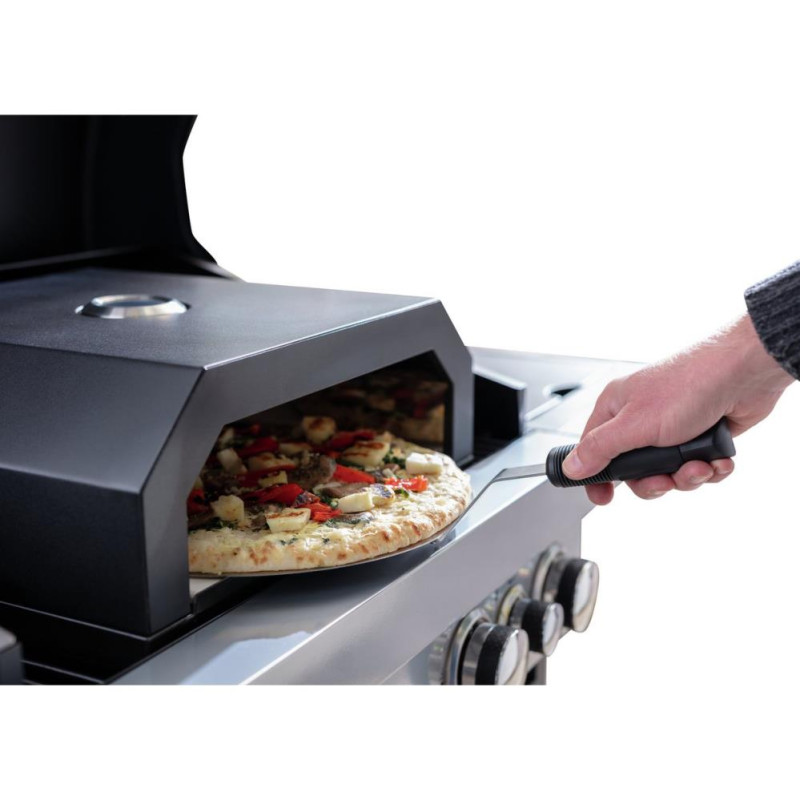 Home Pizza Oven BBQ Topper With Paddle Black Barbecues Travel & Outdoor GMV Trade