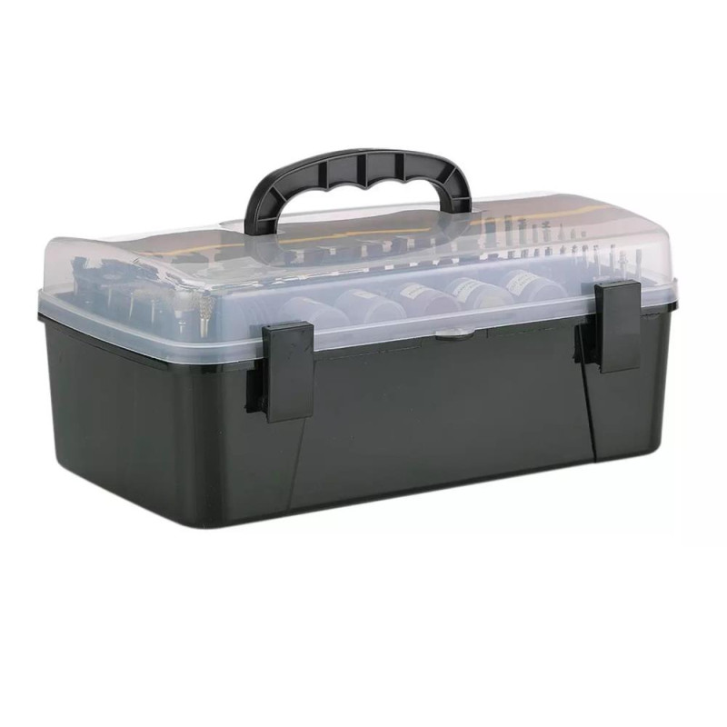 Guild Rotary Tool & 218 Piece Mini Tool Kit Garden & Power Tools