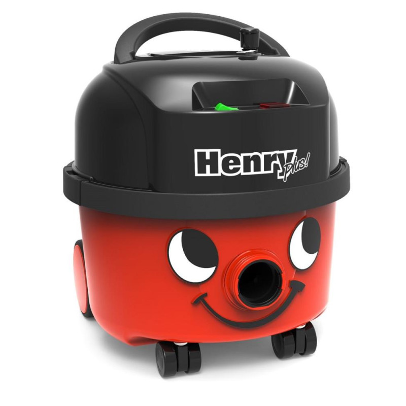 Numatic Henry HRP20011 Plus Bagged Cylinder Vacuum Cleaner Red