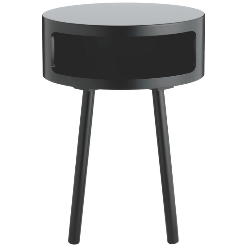 Habitat Bumble Side Table Black Tables & Chairs Furniture GMV Trade