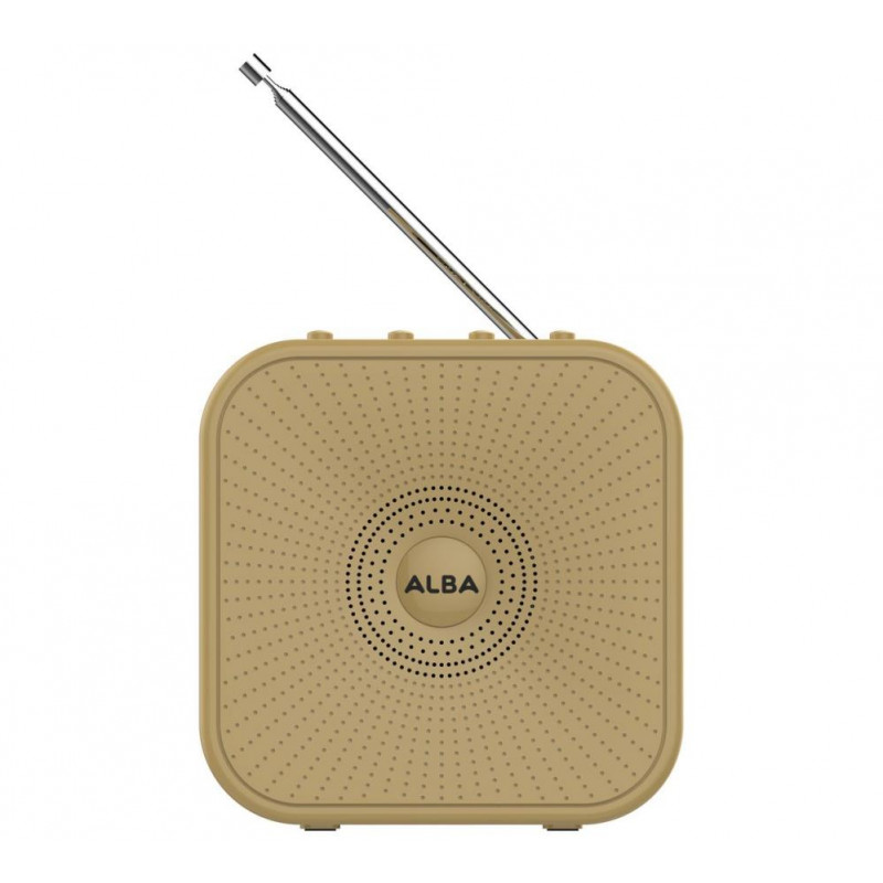 Alba Wireless DAB Radio Mustard DAB Digital Radios Home Audio Audio & Video GMV Trade