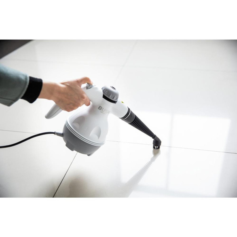 Bush SHA1001UK Handheld Steam Cleaner Grey Steam Cleaners Vacuums