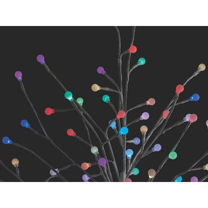 Habitat Daphne Colour Changing 100 LED Lights Christmas Tree Christmas Trees Christmas