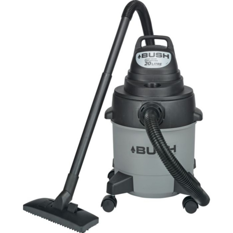 Bush 20 Litre Wet and Dry Tub Canister 1250w Vacuum Cleaner - Cylinder ...