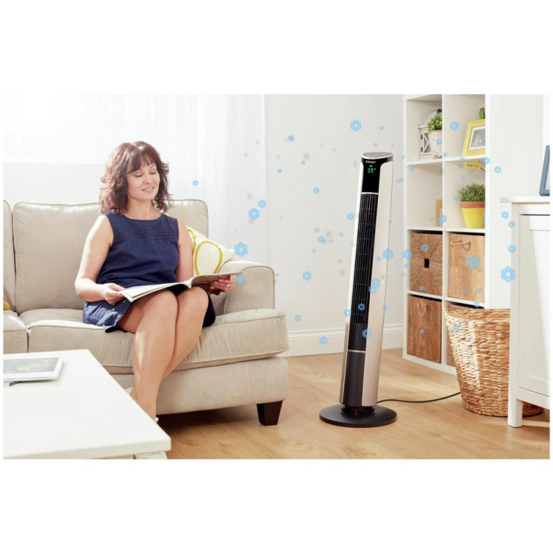 Dimplex Ion Fresh Cooling Tower Fan With Remote Control Copper