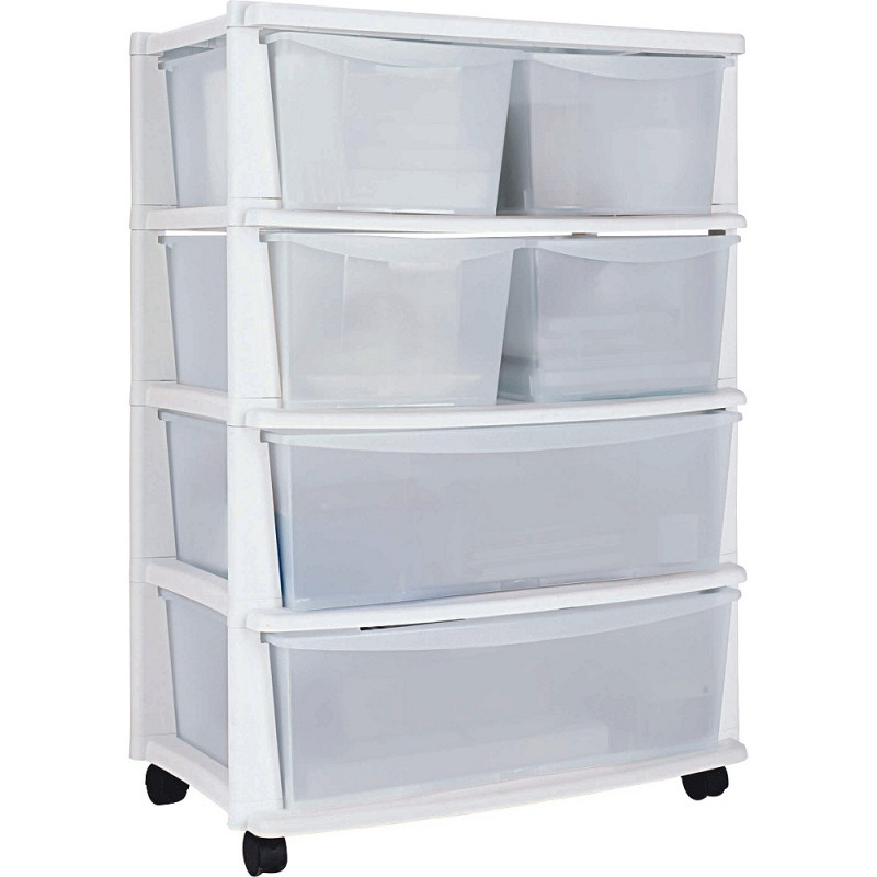 Plastic storage shop unit