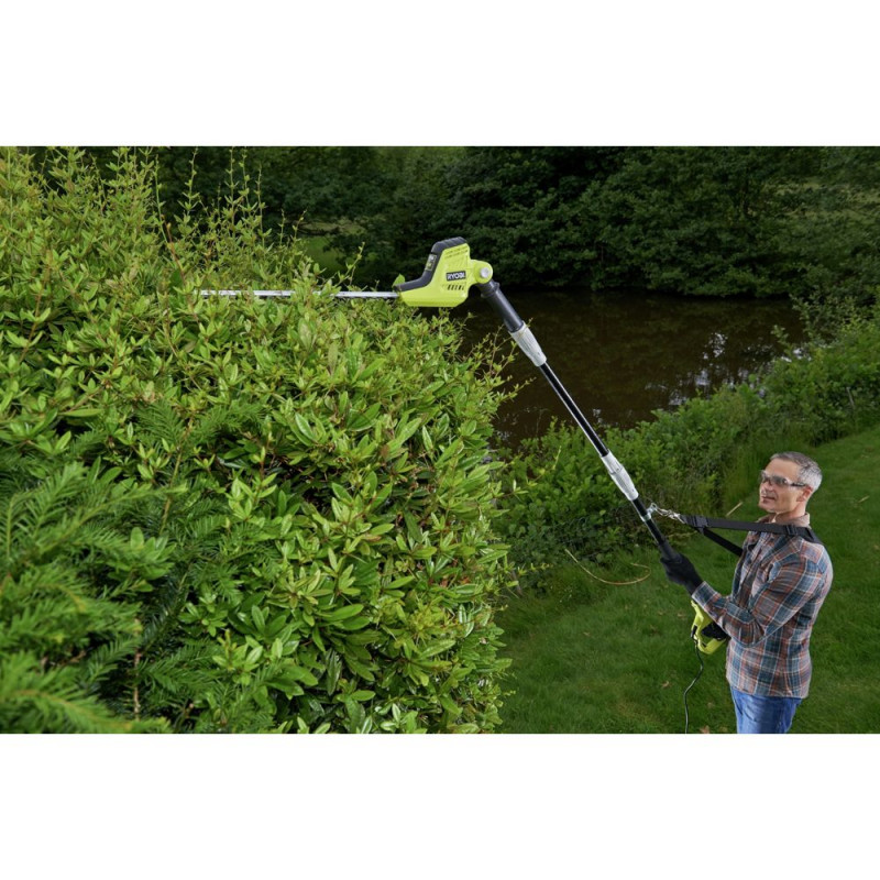 Ryobi RPT4545M 450W Corded Electric Pole Hedge Trimmer Hedge Trimmers Garden & Power Tools