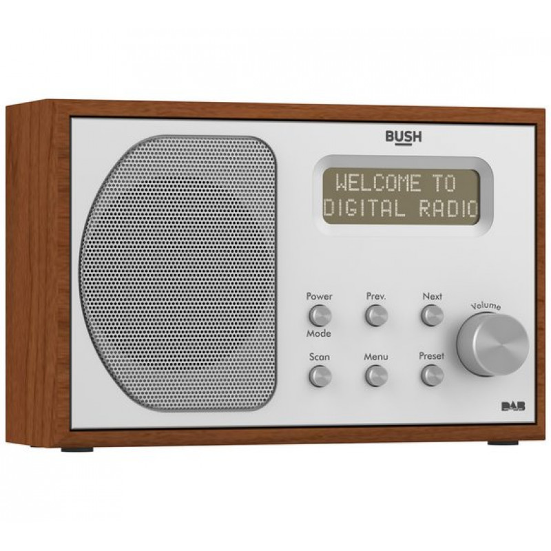 Bush Wooden Fun DAB Radio DAB Digital Radios Home Audio Audio