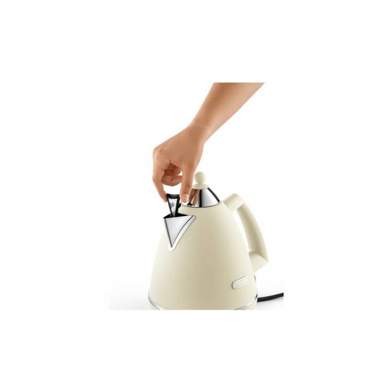 DeLonghi KBX3016.BG Argento Flora 3kw Cordless Jug Kettle Beige GMV