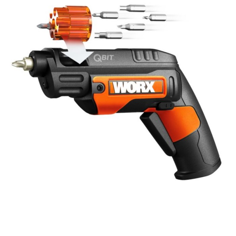 Worx WX253 Qbit Cordless Screwdriver 4V Garden & Power Tools GMV