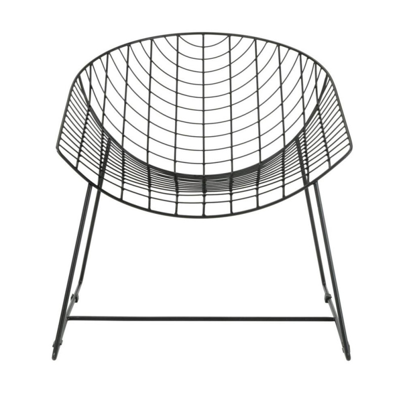 Habitat Leopold Garden Chair Black Garden Furniture Furniture