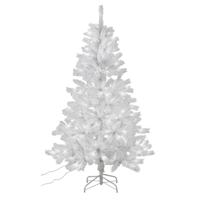 Home 6ft Prelit Christmas Tree White Christmas Trees Christmas Decorations GMV Trade