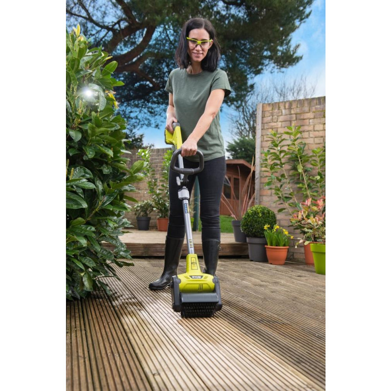 Ryobi RY18PCB120 18V ONE+™ Cordless Patio Cleaner with Scrubbing Brush