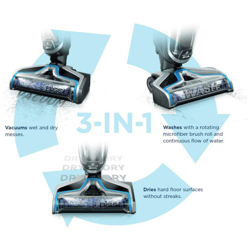 Bissell 2582E CrossWave All In One MultiSurface Cleaning System (No