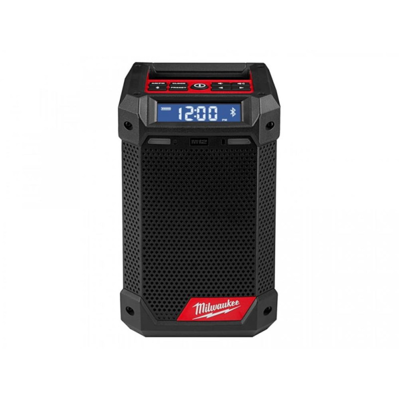 Milwaukee M12RCDAB+0 12v Bluetooth DAB+ Radio & Charger Bare Tool
