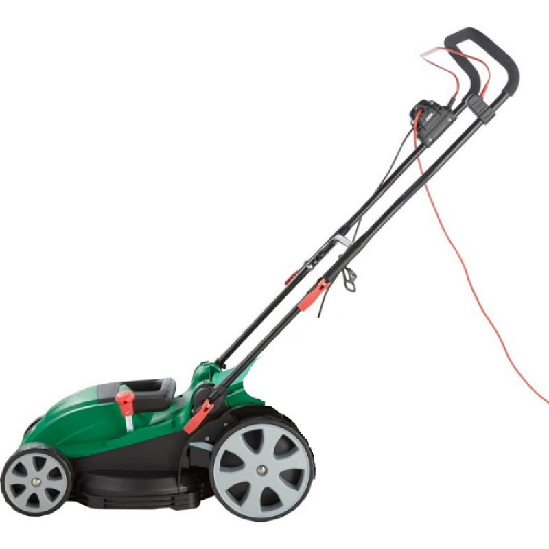 Qualcast Electric Lawnmower 1800W No Grass Box Lawnmowers Garden Power Tools GMV Trade