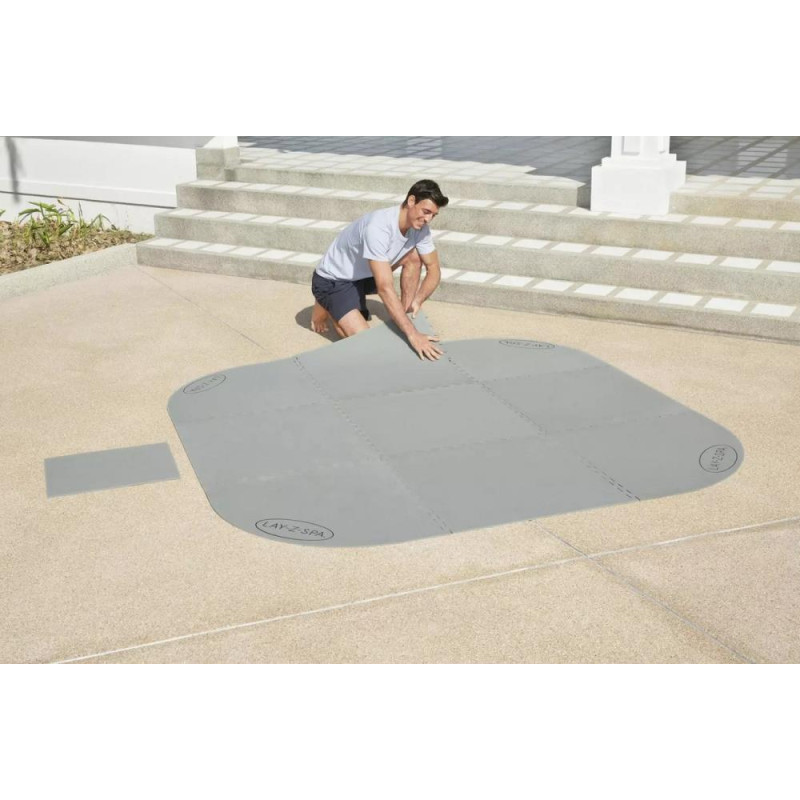 LayZSpa Hot Tub Floor Protector Mat Grey Other Garden & Power