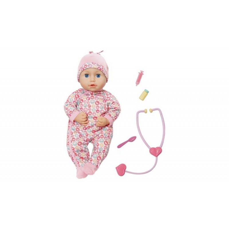 Baby annabell milly feels better doll store