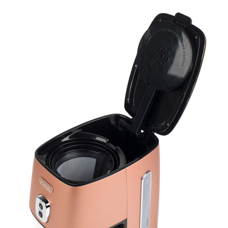 DeLonghi ICMI211CP Distinta Filter Coffee Machine Copper Coffee