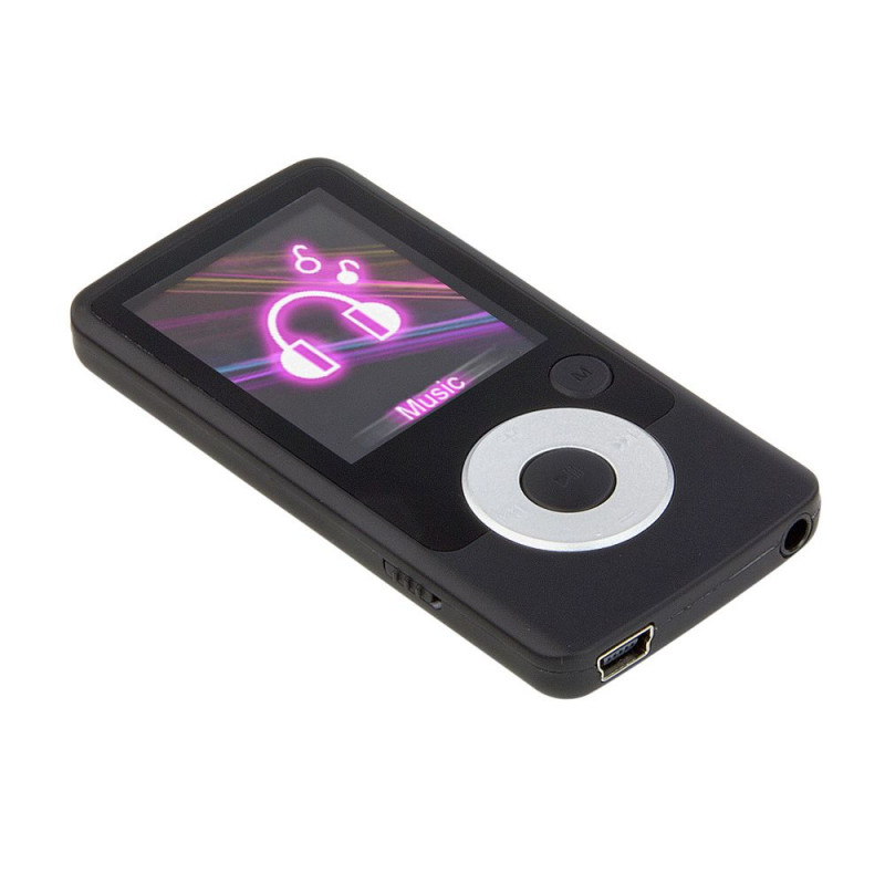 Bush 4GB MP3 Player with Video Black MP3 Players & Docking Stations