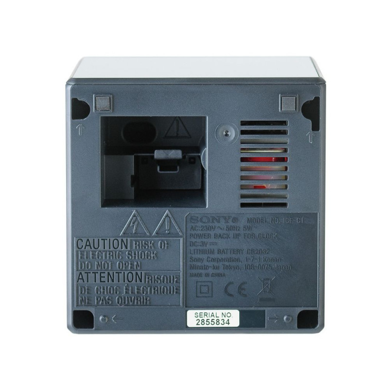 Sony ICFC1B Cube Clock Radio Black Alarm Clocks & Radios Home