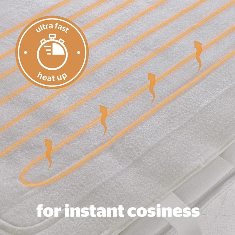 Silentnight Comfort Control Heated Underblanket Single Electric