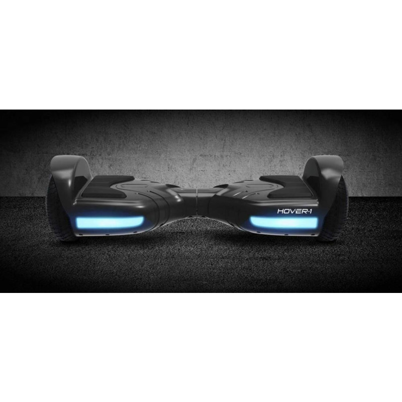 Hover 1 Rival Hoverboard With LED Wheels Black Outdoor Toys