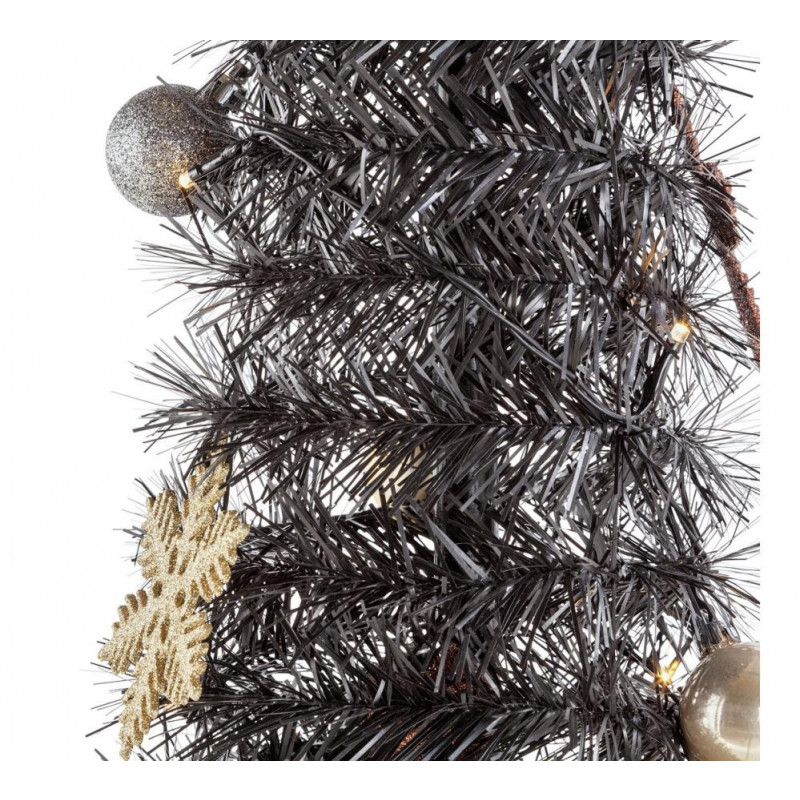 Home Winter Wilderness 6ft Pop Up Christmas Tree Black Christmas