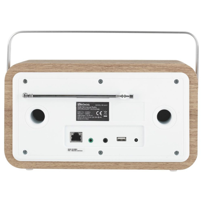 Bush Wooden DAB Radio (No Remote Control) DAB Digital Radios