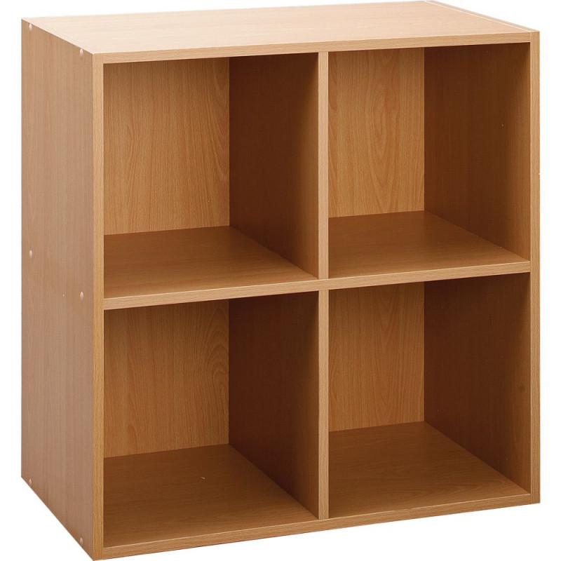 Phoenix 2 x 2 Cube Storage Unit Beech Effect Storage Units