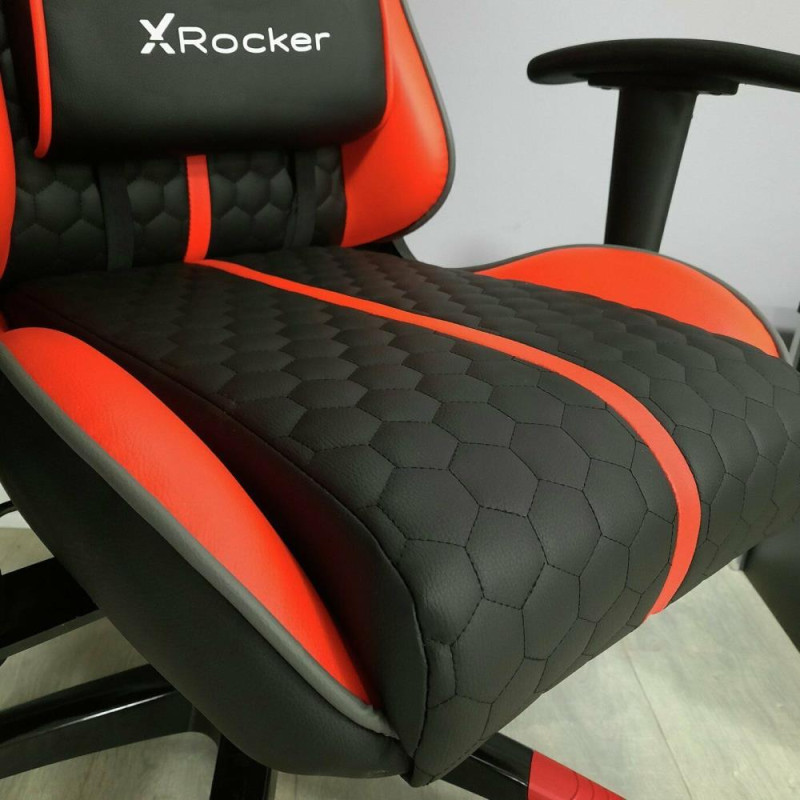 XRocker Arteon Faux Leather Junior Gaming Chair Red Toys, Cars