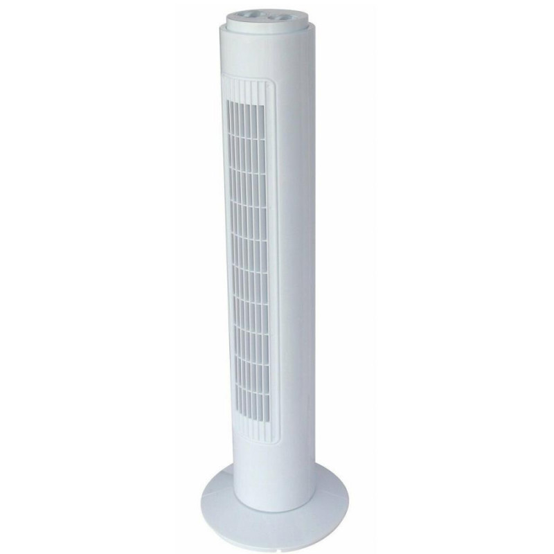 Challenge Oscillating Tower Fan White Other Heating & Air Treatment