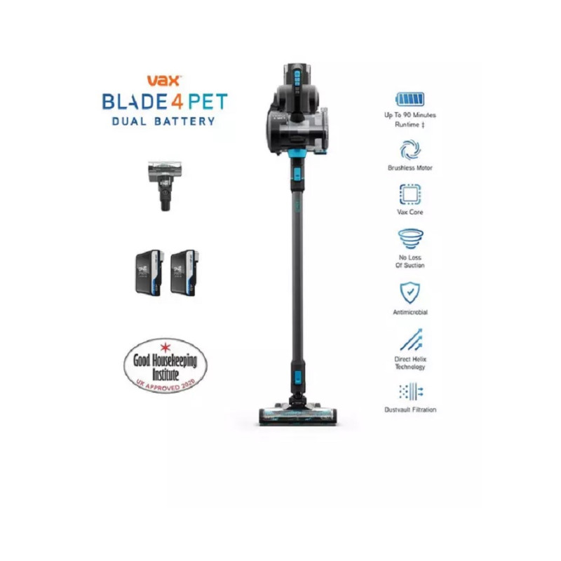 VAX CLSVB4DP ONEPWR Blade 4 Pet Cordless Vacuum Cleaner Handheld