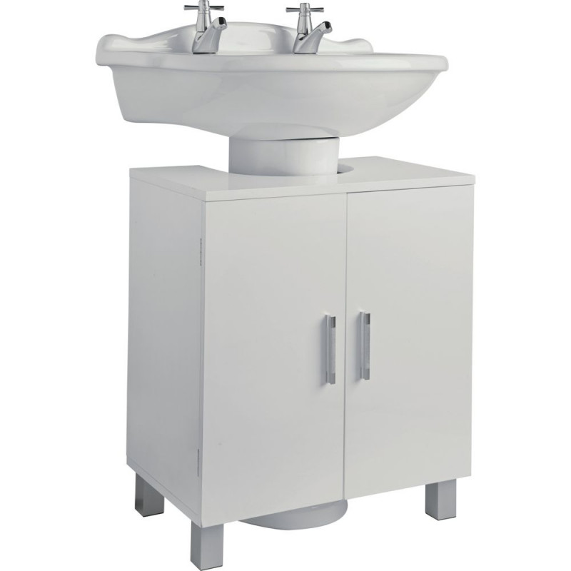 Hygena Under Sink Storage Unit White Gloss Storage Units