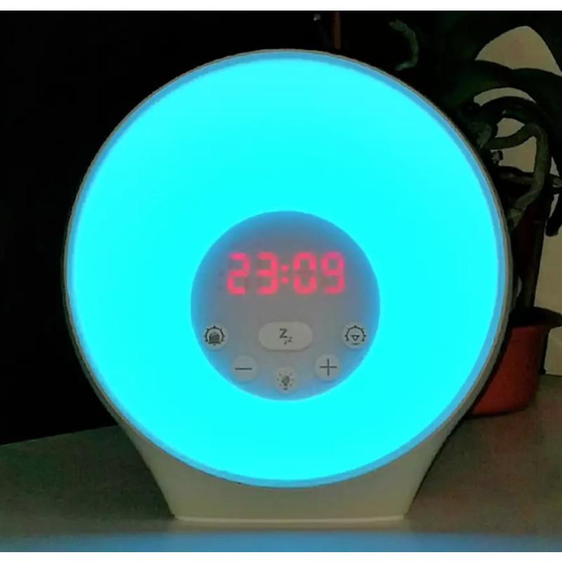 Home Lumie Sunrise Alarm Clock White Alarm Clocks & Radios Home Audio Audio & Video