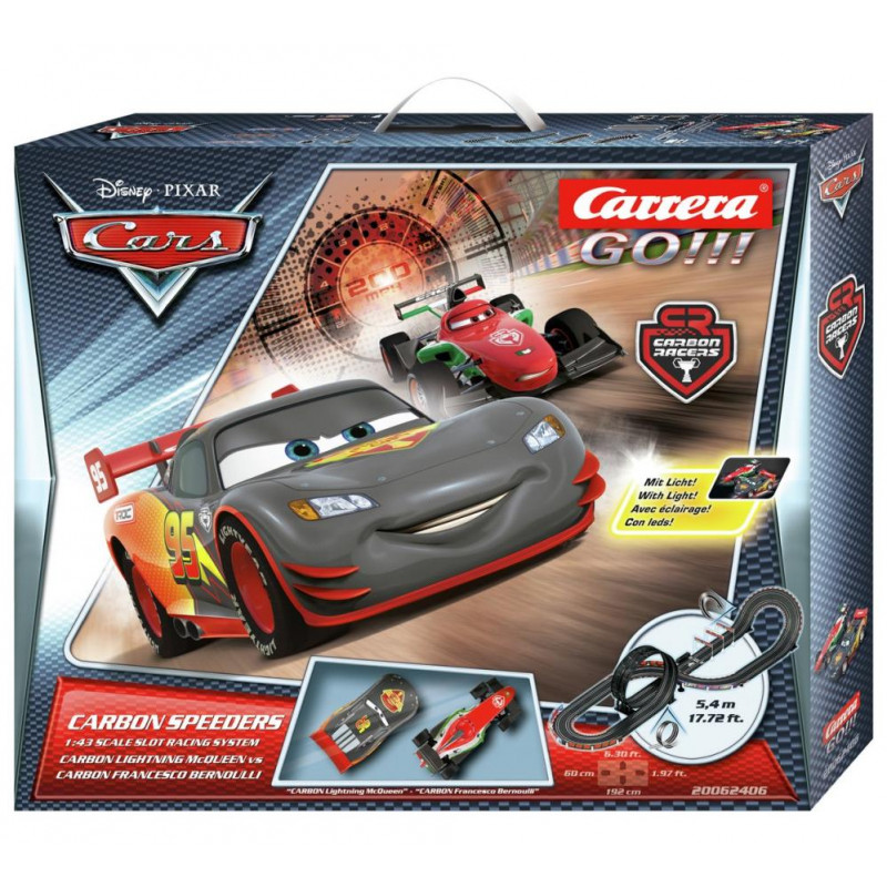 Disney cars carrera go sale