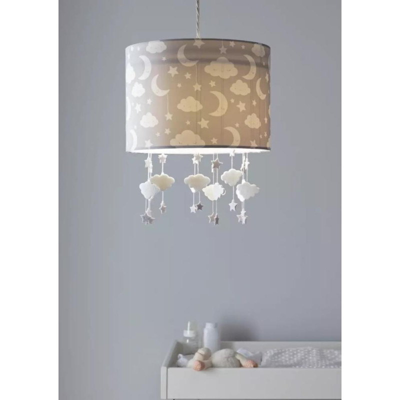 Home Baby Cloud Light Shade Grey Lights & Lamps Furniture GMV Trade
