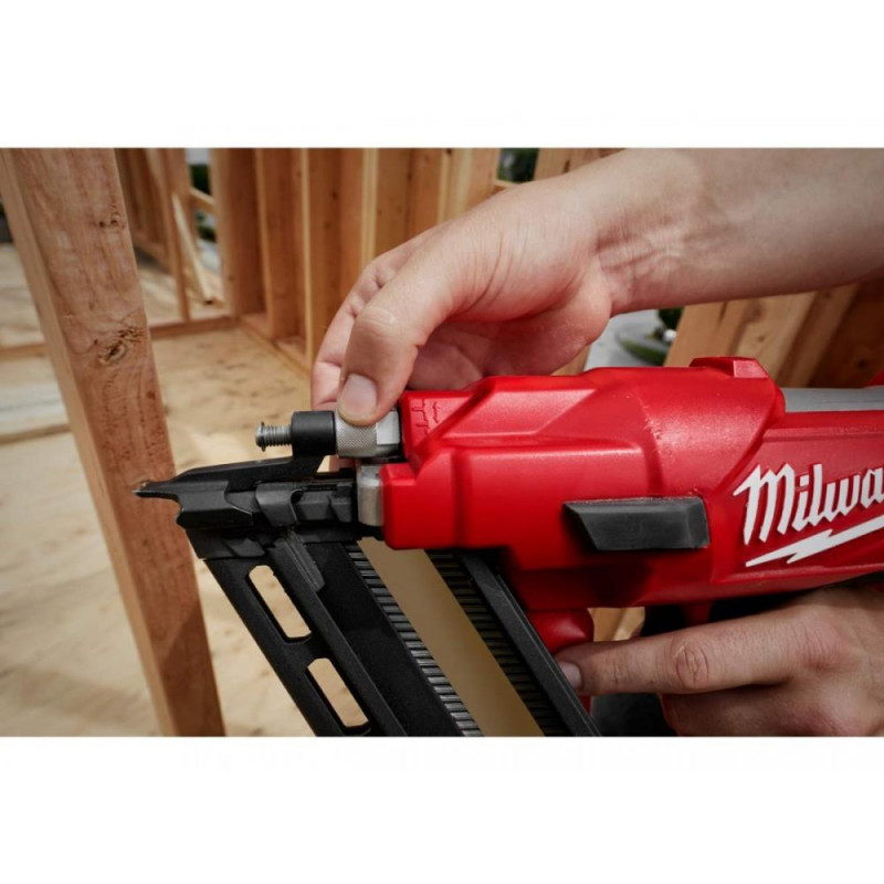 Milwaukee M18FFN0C 18v FUEL First Fix Angled Framing Nailer Bare