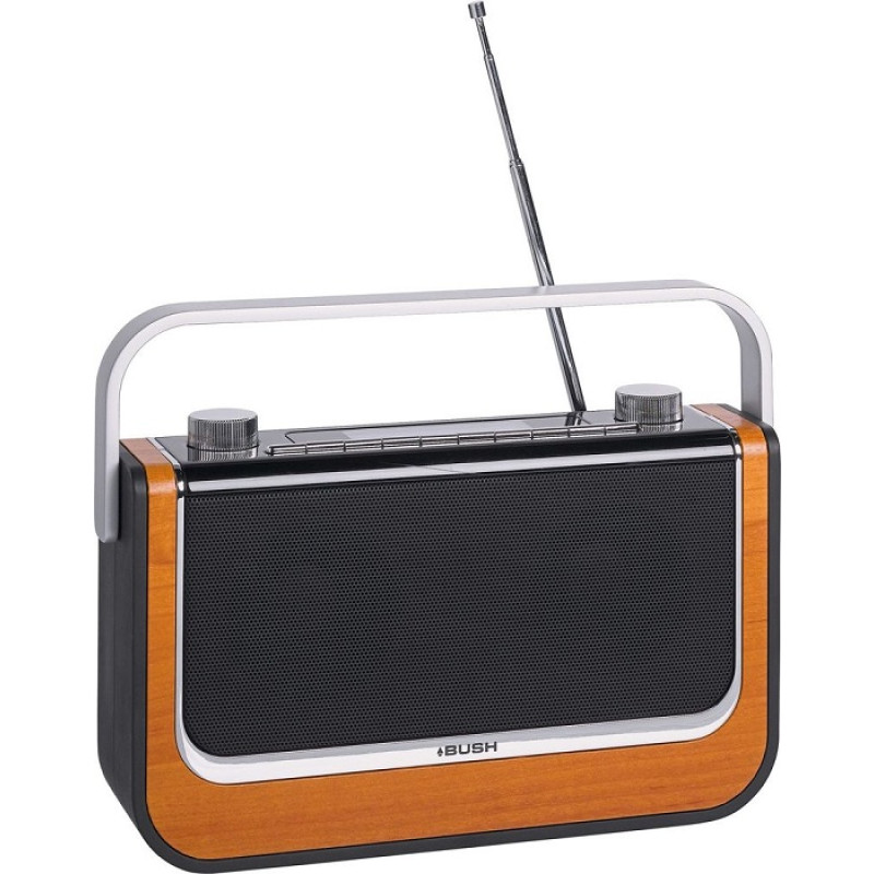 Bush Outline Stereo DAB Radio Wood(No Instructions) DAB Digital