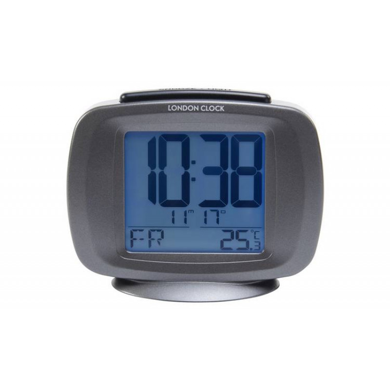 London Clock Company Radio Controlled DayDate Alarm Clock Alarm