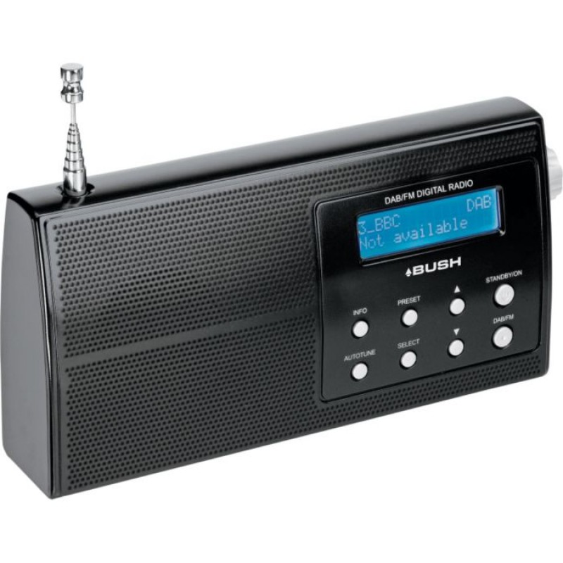 Bush NE3116 Portable Digital DAB/FM Radio DAB Digital Radios Home